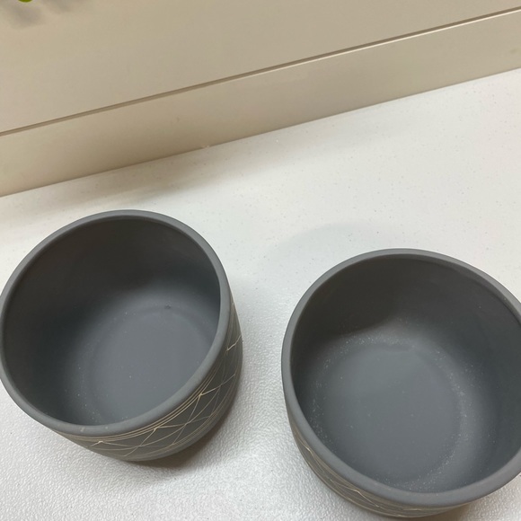 NIB Set of  Ceramic Planter 5.5" - Picture 7 of 8